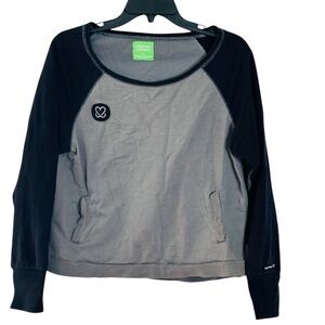 Keep A Breast vintage shirt. Gray and black, size M
